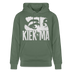 KIEK MA - Unisex Bio-Hoodie CRUISER - Tanngrün