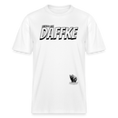 AUS DAFFKE-Relaxed Fit Unisex Bio-T-Shirt - Weiß