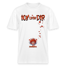 ICK LIEBE DIR-Relaxed Fit Unisex Bio-T-Shirt - Weiß