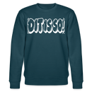 Berlin Sweater-DIT IS SO!-Unisex Bio-Sweatshirt - Dunkles Petrol