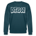 Berlin Sweater-DIT IS SO!-Unisex Bio-Sweatshirt - Dunkles Petrol