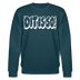 Berlin Sweater-DIT IS SO!-Unisex Bio-Sweatshirt - Dunkles Petrol