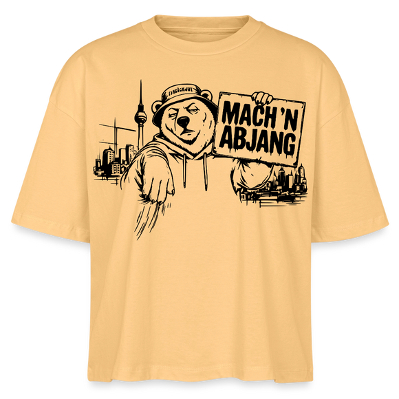 MACH 'N ABJANG-Frauen Boxy Bio-T-Shirt - Mispel