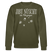 JIBT NÜSCHT zu Weihnachten in Berlin-Unisex Bio-Sweatshirt - Khaki
