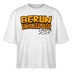 BERLIN ICK LIEB DIR - Frauen Boxy Bio-T-Shirt - Weiß meliert