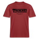 Berliner Begrüssung-TACHCHEN IHR FLITZPIEPEN- RELAXED FIT Unisex Organic T-Shirt - Erdrot