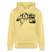 Berliner Spruch- MACH 'N ABJANG -Unisex Bio-Hoodie - Gelb Viva 