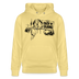 Berliner Spruch- MACH 'N ABJANG -Unisex Bio-Hoodie - Gelb Viva 