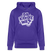 DA KIEKSTE WA?-Unisex Bio-Hoodie-mit Berliner Spruch - Purple Love 