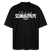 SCHNURZPIEPE-Oversized Unisex Bio T-Shirt II - Schwarz