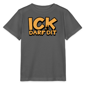 Kinder T-Shirt Bio - Anthrazit