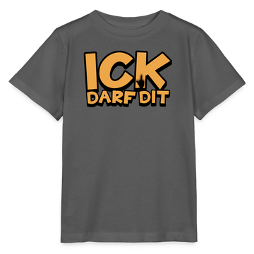 Kinder T-Shirt Bio - Anthrazit