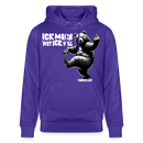 ICK MACH WAT ICK WILL-Unisex Bio-Hoodie III - Purple Love 