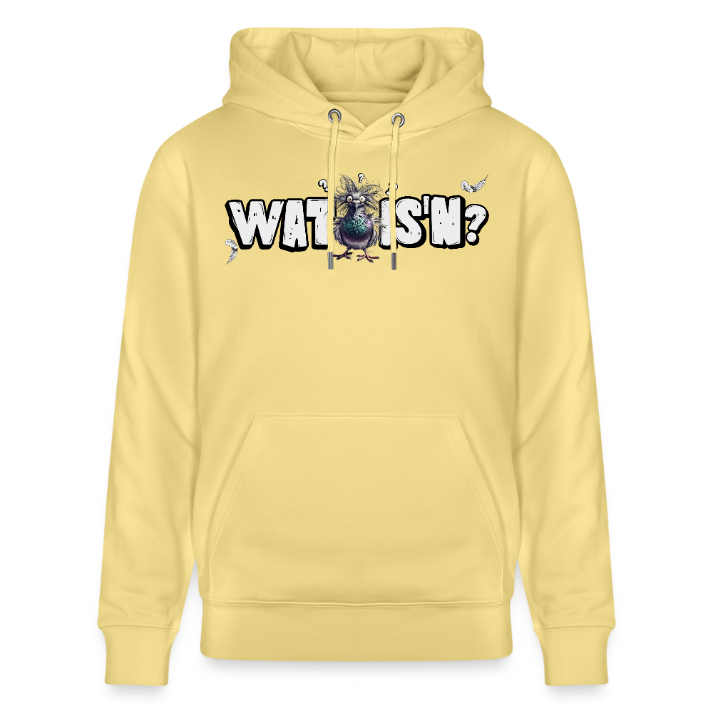 WAT IS'N?-Unisex Bio-Hoodie - Gelb Viva 