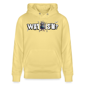 WAT IS'N?-Unisex Bio-Hoodie - Gelb Viva 