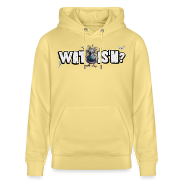 WAT IS'N?-Unisex Bio-Hoodie - Gelb Viva 