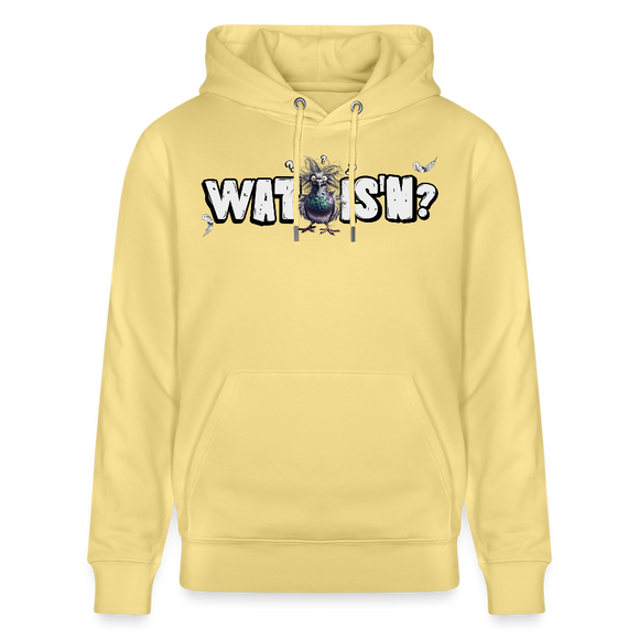 WAT IS'N?-Unisex Bio-Hoodie - Gelb Viva 