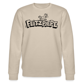 Berliner FLITZPIEPE-Unisex Bio-Sweatshirt - Beige