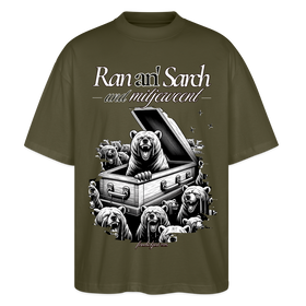 Ran an Sarch-Oversized Unisex Bio T-Shirt II - Khaki