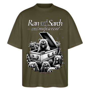 Ran an Sarch-Oversized Unisex Bio T-Shirt II - Khaki