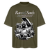 Ran an Sarch-Oversized Unisex Bio T-Shirt II - Khaki