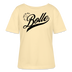 ICK FREU MA WIE BOLLE-Rundhals Frauen Bio-T-Shirt II - Creme