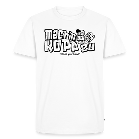 MACH'N KOPP ZU-Männer Premium BIO T-Shirt II - Weiß