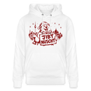 Berlin Weihnachts-Souvenir 2026- JIBT NÜSCHT-Unisex Bio-Hoodie - Weiß