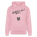 KIEKST'N SO?-Unisex Bio-Hoodie - Hellrosa