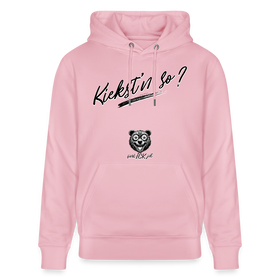 KIEKST'N SO?-Unisex Bio-Hoodie - Hellrosa