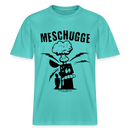 Berlin Shirt-MESCHUGGE - Relaxed Fit Unisex Bio-T-Shirt - Poolblau