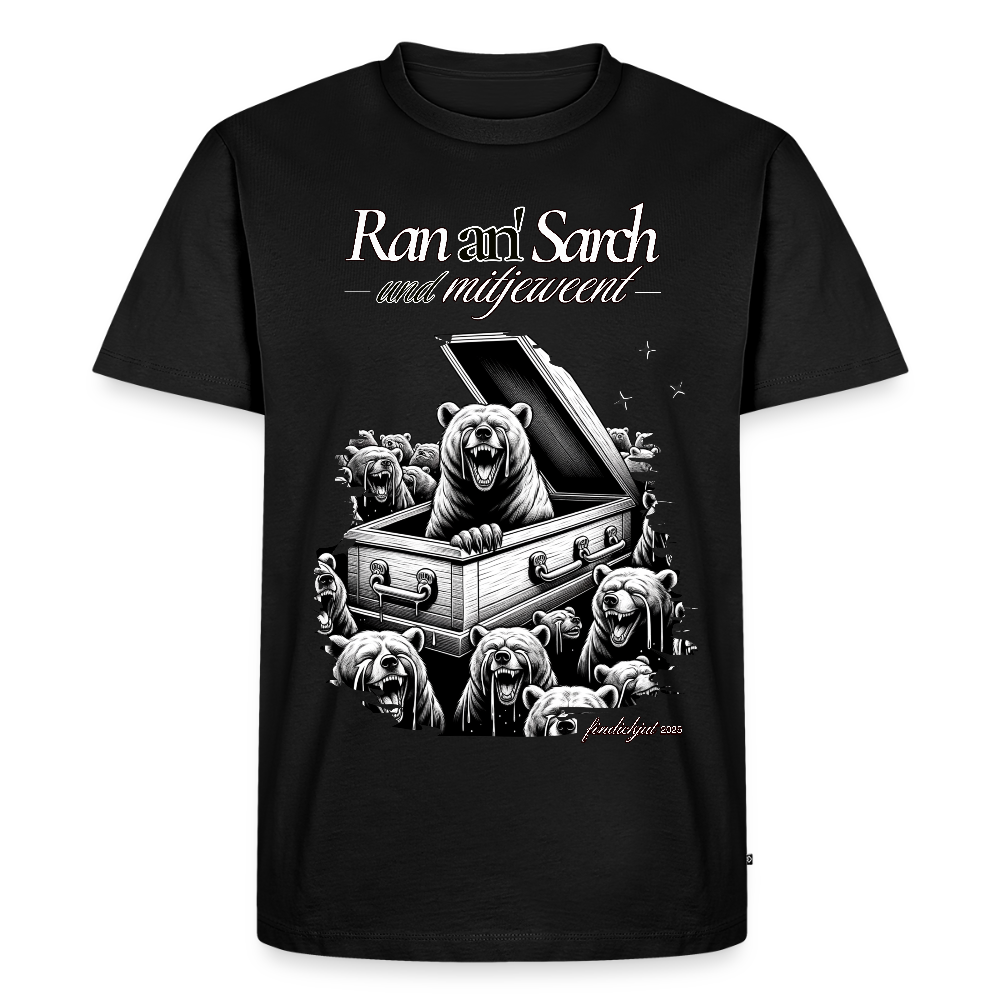 RAN AN SARCH-Männer Premium BIO T-Shirt - Schwarz