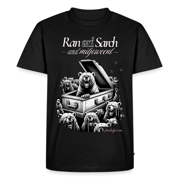 RAN AN SARCH-Männer Premium BIO T-Shirt - Schwarz