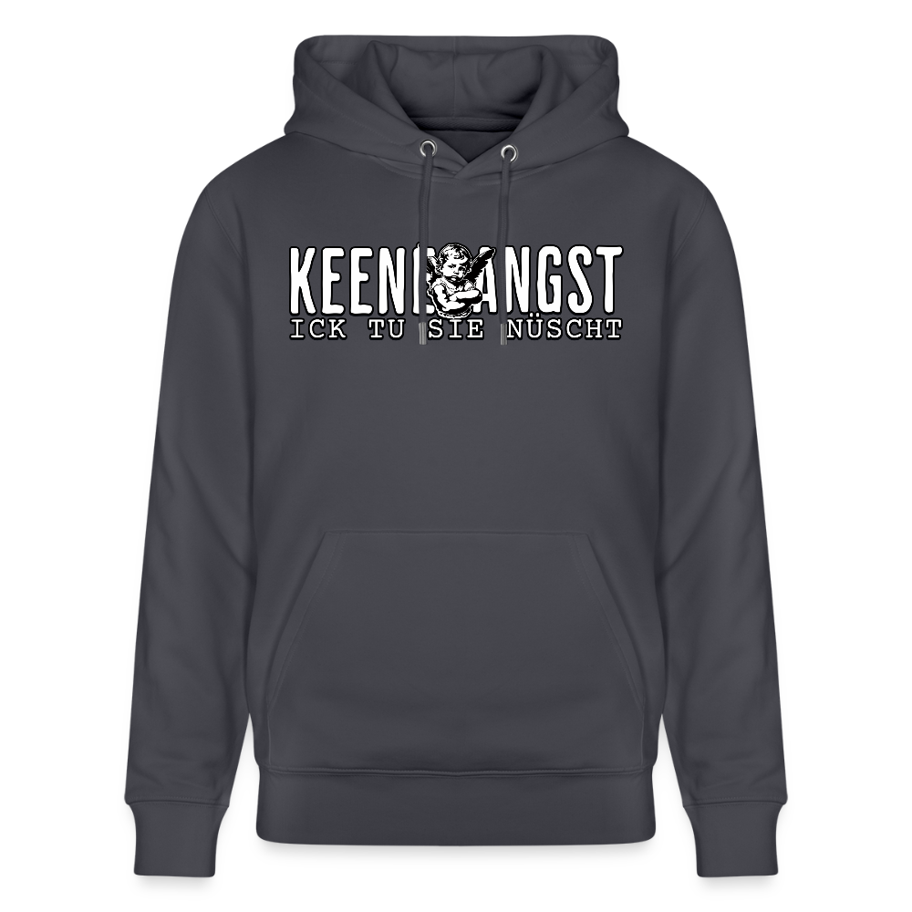 ICK TU SIE NÜSCHT - Unisex Bio-Hoodie - Indigoblau