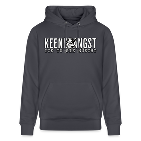 ICK TU SIE NÜSCHT - Unisex Bio-Hoodie - Indigoblau