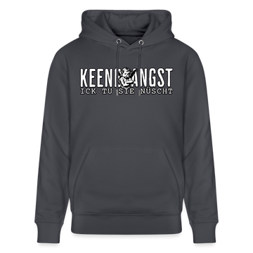 ICK TU SIE NÜSCHT - Unisex Bio-Hoodie - Indigoblau