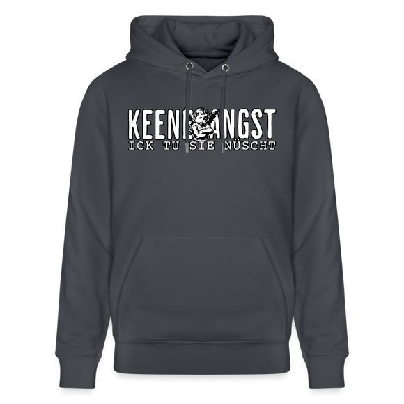 ICK TU SIE NÜSCHT - Unisex Bio-Hoodie - Indigoblau