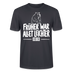FRÜHER WAR ALLET LEICHTER-ICK OOCH-Unisex T-Shirt - Dunkles Graublau