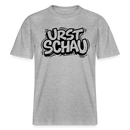 Ostalgie- RELAXED FIT Unisex Bio T-Shirt-URST SCHAU - Grau meliert