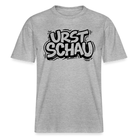 Ostalgie- RELAXED FIT Unisex Bio T-Shirt-URST SCHAU - Grau meliert