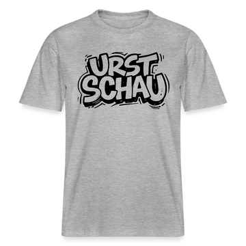 Ostalgie- RELAXED FIT Unisex Bio T-Shirt-URST SCHAU - Grau meliert