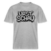 Ostalgie- RELAXED FIT Unisex Bio T-Shirt-URST SCHAU - Grau meliert