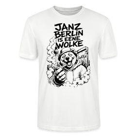 JANZ BERLIN IS EENE WOLKE-Dit Kiffer Shirt-Unisex T-Shirt - Weiß