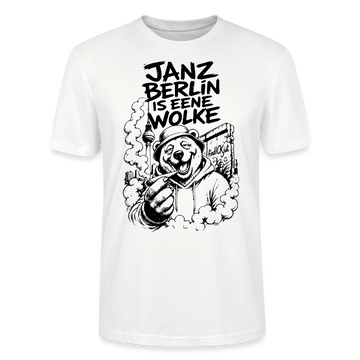 JANZ BERLIN IS EENE WOLKE-Dit Kiffer Shirt-Unisex T-Shirt - Weiß