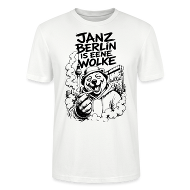 JANZ BERLIN IS EENE WOLKE-Dit Kiffer Shirt-Unisex T-Shirt - Weiß