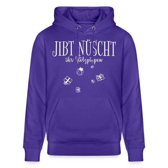 JIBT NÜSCHT - Unisex Bio-Hoodie - Purple Love 