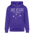 JIBT NÜSCHT - Unisex Bio-Hoodie - Purple Love 