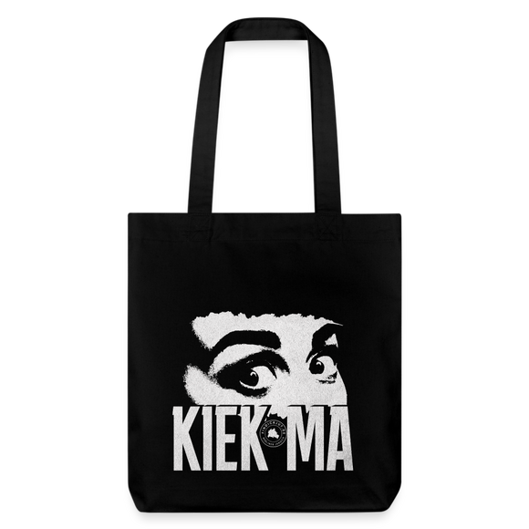KIEK MA -  recycelter Heavyweight Stoffbeutel - Schwarz
