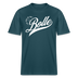 ICK FREU MA WIE BOLLE-Relaxed Fit Unisex Bio-T-Shirt - Dunkles Petrol