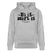 Berliner Spruch-ET IS WIE'T IS- Berliner Gelassenheit uff Unisex Bio-Hoodie - Grau meliert